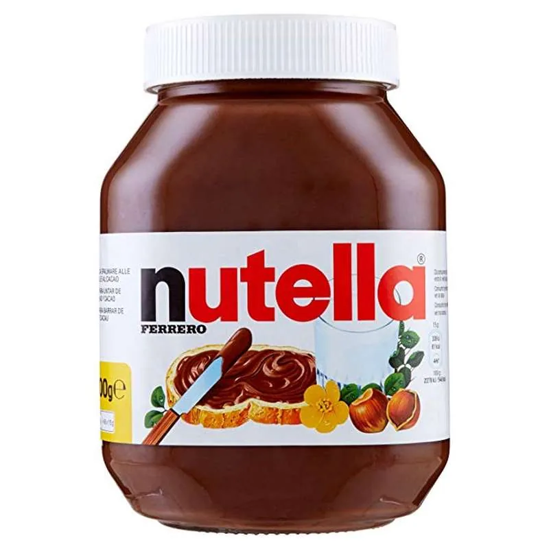 Pot de Nutella, photo brute